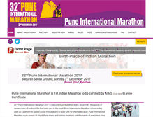 Tablet Screenshot of marathonpune.com